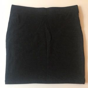 Forever 21 dark gray stretchy mini skirt